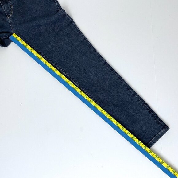 Zara Woman Women's Skinny Jeans Straight Leg Dark Wash size 4 - Picture 4 of 8